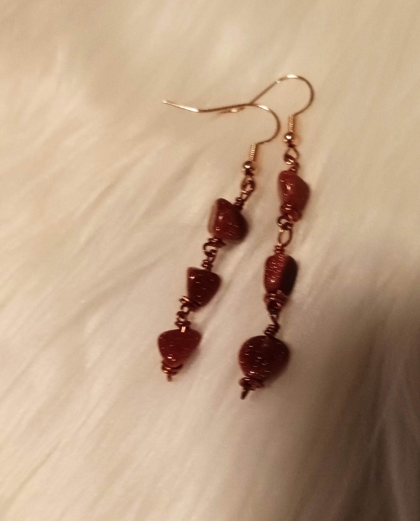 Goldstone Tier Earrings
