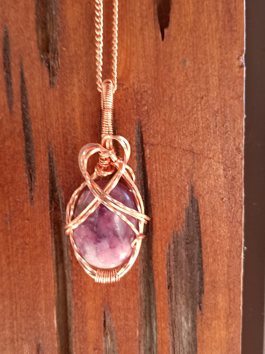 Mini Lepidolite Pendant