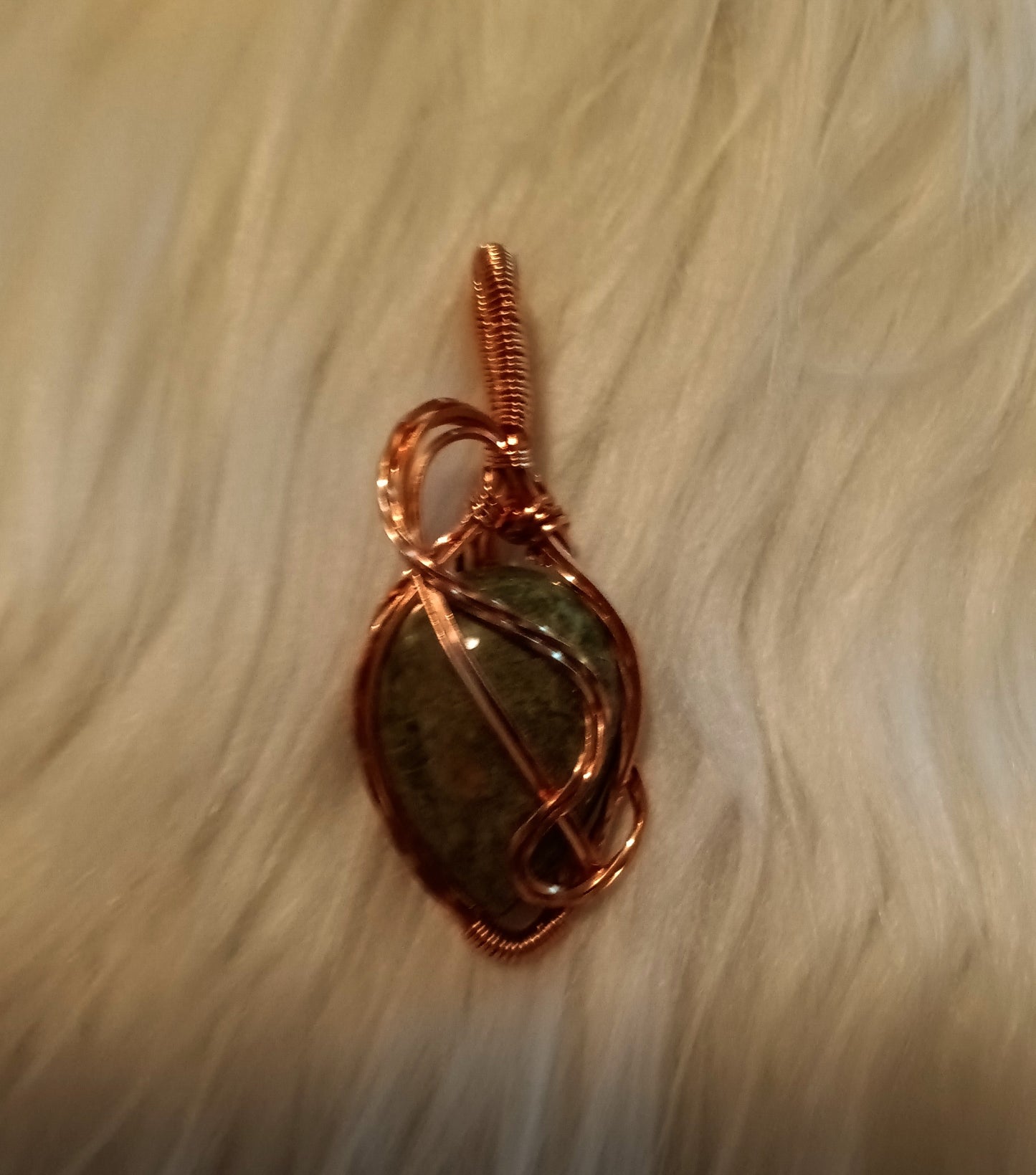 Unakite Pendant