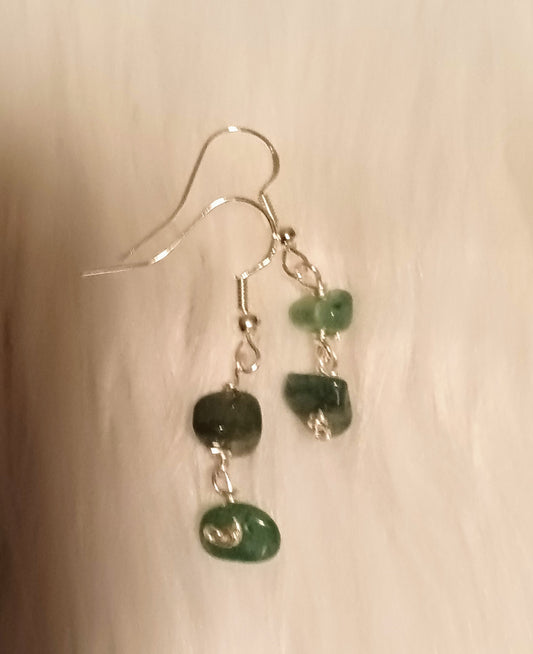 Green Aventurine Earrings