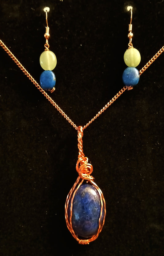 Lapis Lazuli w/Green Aventurine