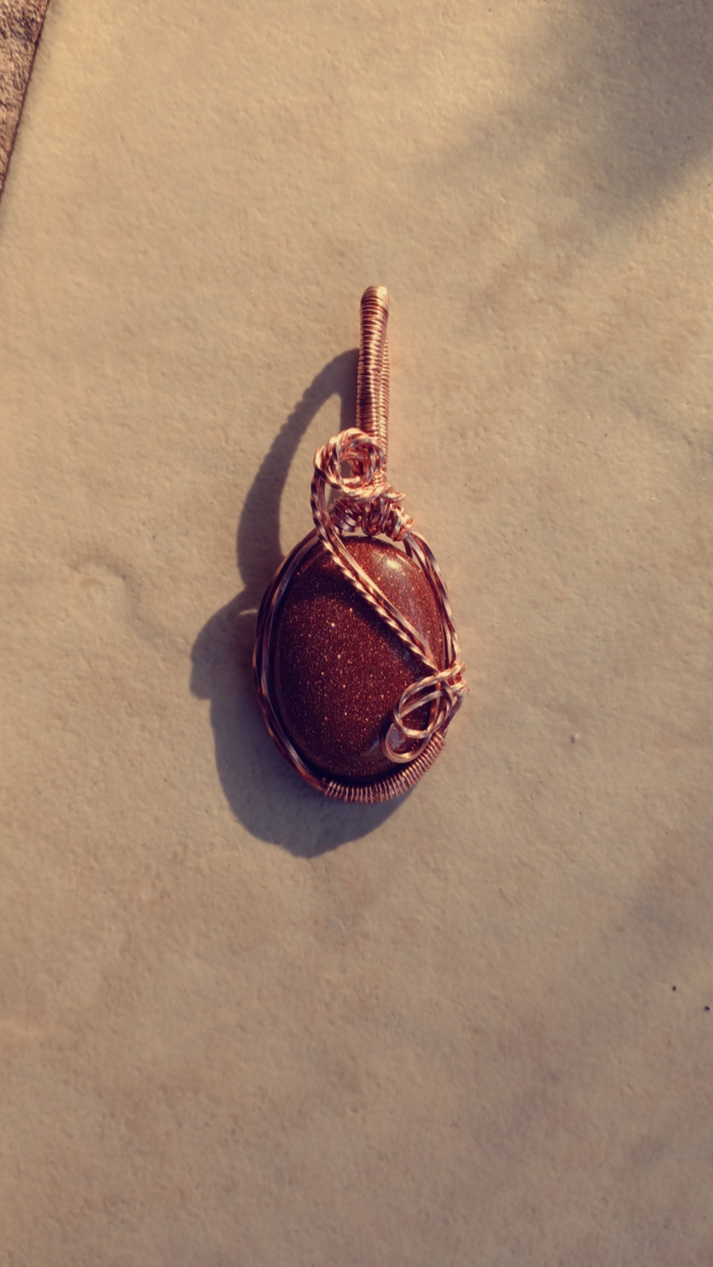 Goldstone Pendant